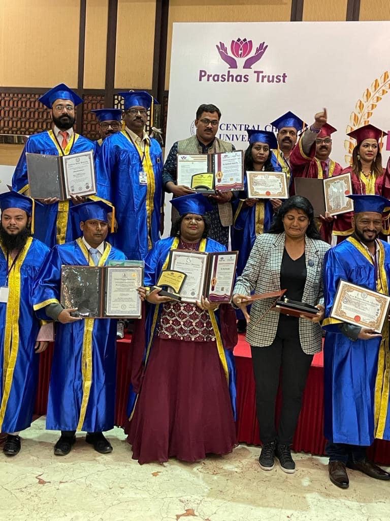 Prashas Trust Recognition